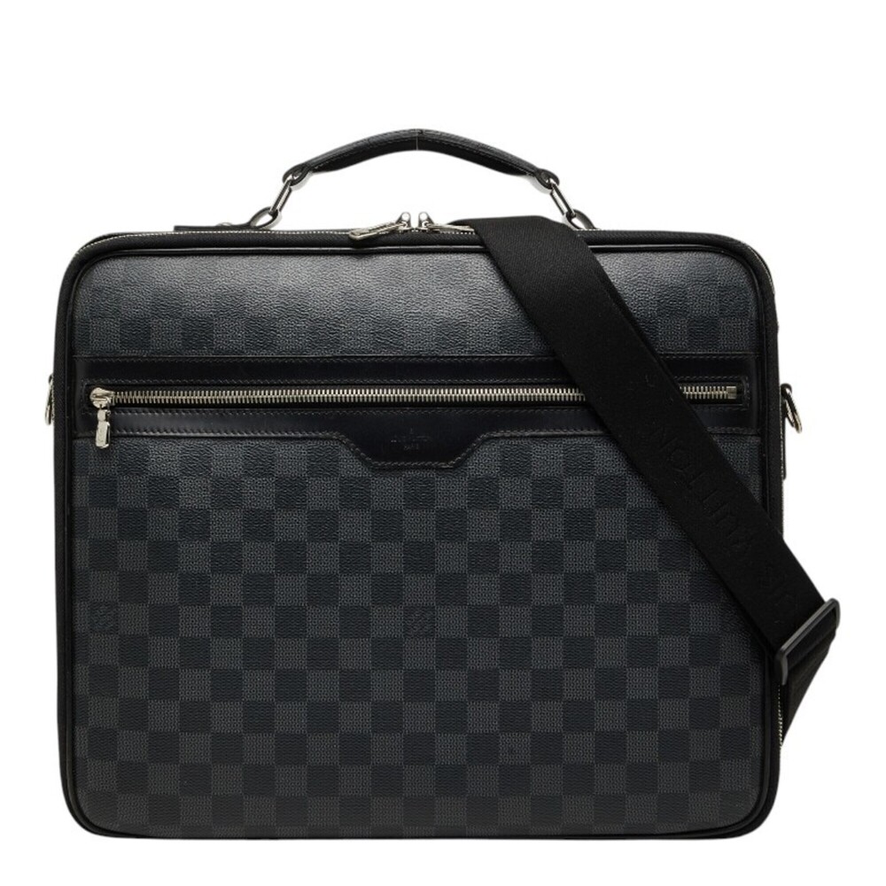 Louis Vuitton Damier Graphite Black Briefcase Bag